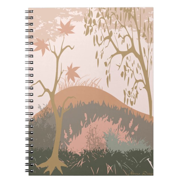 Autumn Landscape Notebook (Front)