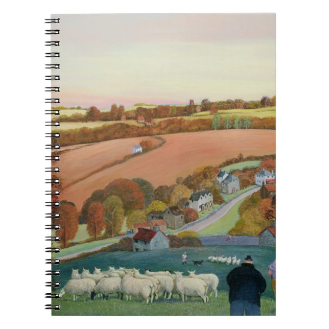 Autumn Landscape Notebook (Front)