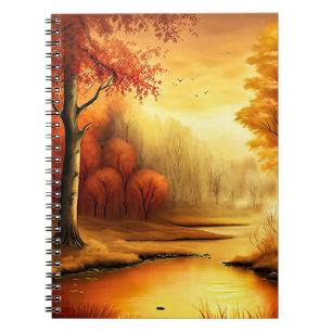 Autumn Landscape Painting-87546 Notebook