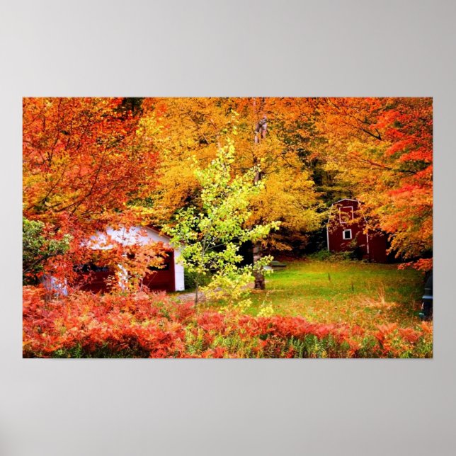 Autumn Landscape Poster (Front)