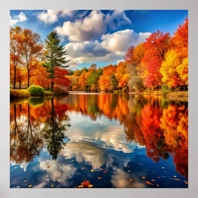 Autumn Landscape Poster (Front)