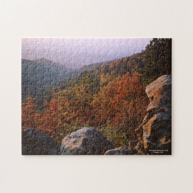 Autumn Landscape, Shenandoah National Park Jigsaw Puzzle (Horizontal)