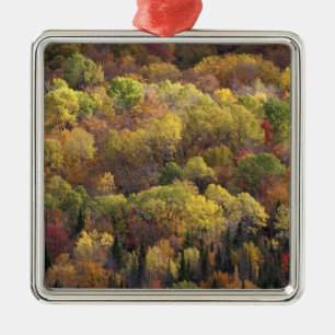 Autumn landscape, Vermont, USA 2 Metal Ornament