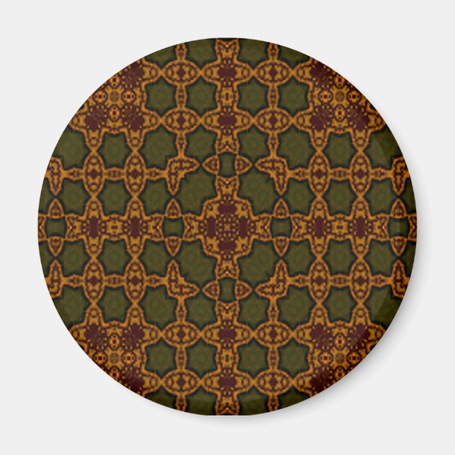 Autumn Lattice Magnet (Front)