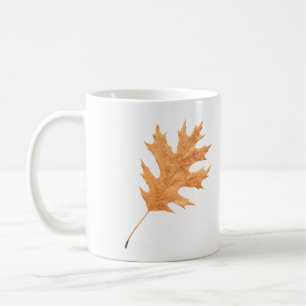 Autumn leaf coffee mug