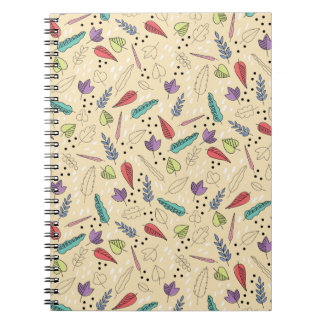 Autumn Leaf Medley Colourful Fall Notebook