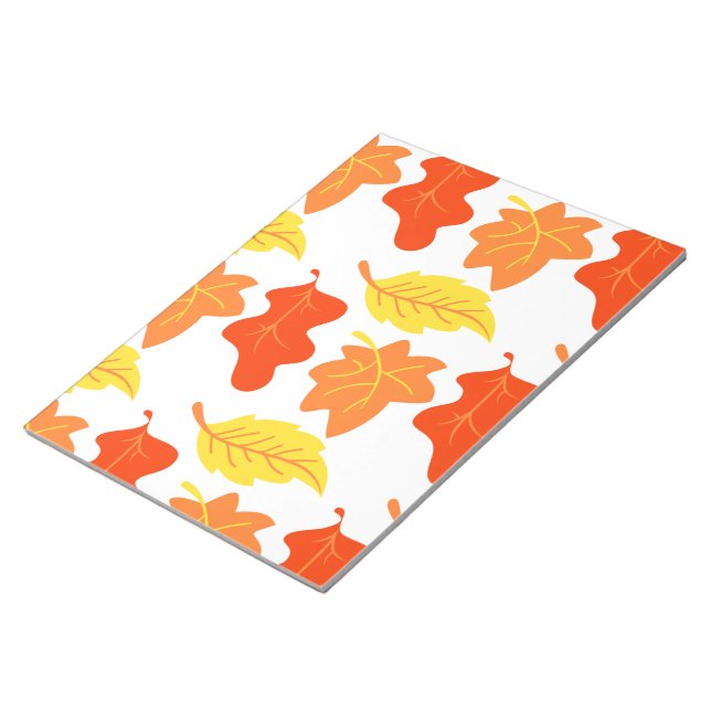 Autumn Leaf Notepad (Angled)