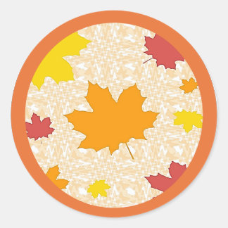 Autumn Leaf Stickers