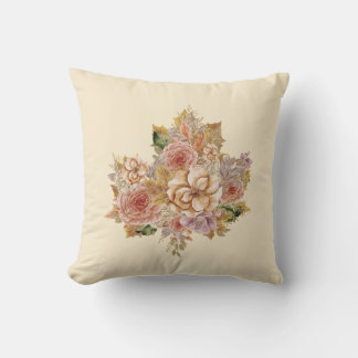 Autumn Leaf Two-Sided Throw Pillow
