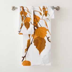 Autumn Leaves 2 Bath Towel Set