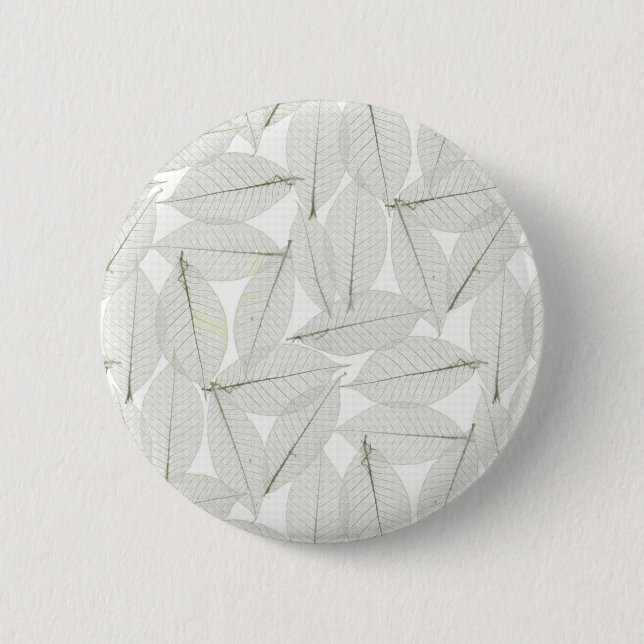 Autumn Leaves 2 Inch Round Button (Front)
