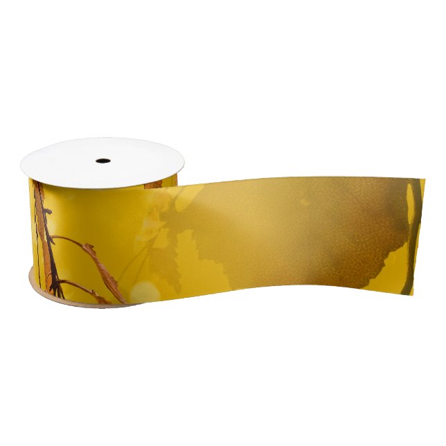 Autumn Leaves 3 Satin Ribbon (Spool)