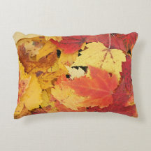 Autumn Leaves Accent Pillow