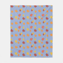 Autumn leaves all-over pattern