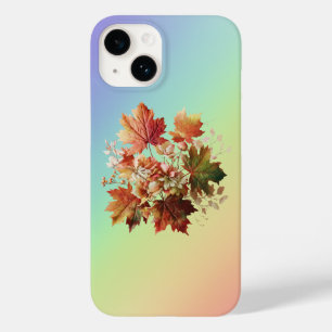 Autumn Leaves and Flowers in Fall Bouquet Art Case-Mate iPhone 14 Case