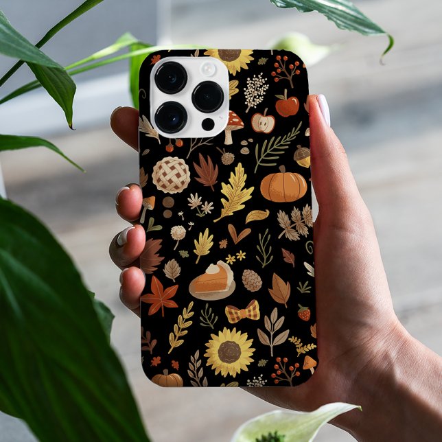 Autumn Leaves and Pumpkins Thanksgiving Case-Mate iPhone Case (Creator Uploaded)