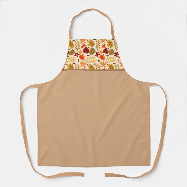 Autumn Leaves Apron (Front)