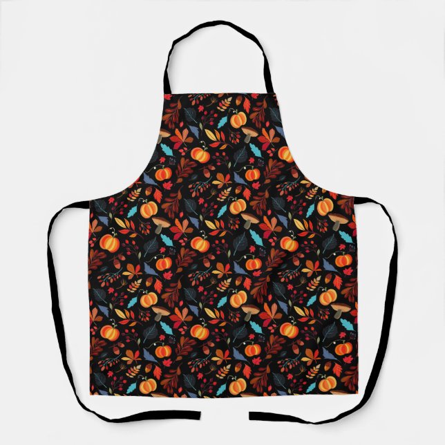 Autumn Leaves Apron (Front)