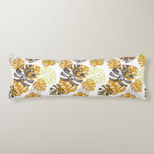 autumn leaves body pillow