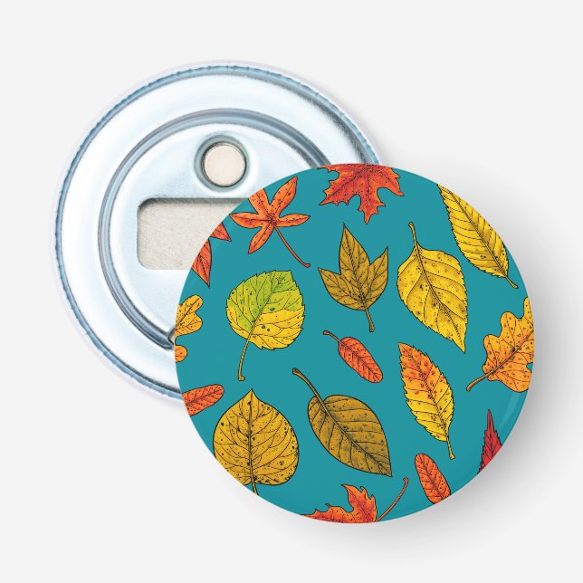 Autumn leaves bottle opener (Front)