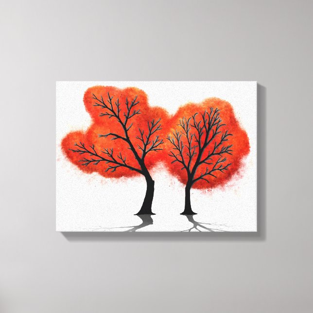 Autumn Leaves – Canvas Print (Front)
