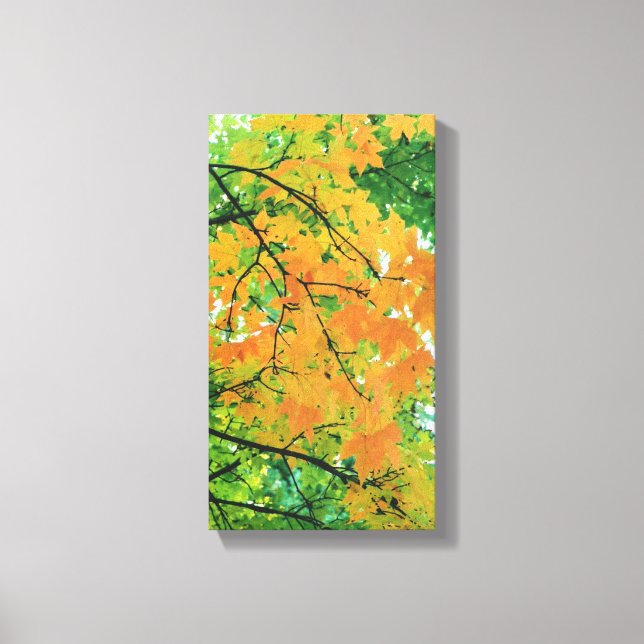 Autumn Leaves Canvas Print (Front)