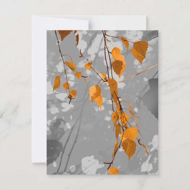 Autumn Leaves Card (Front)