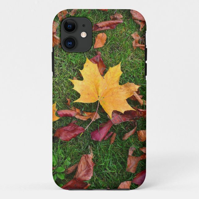 Autumn Leaves Case-Mate iPhone Case (Back)