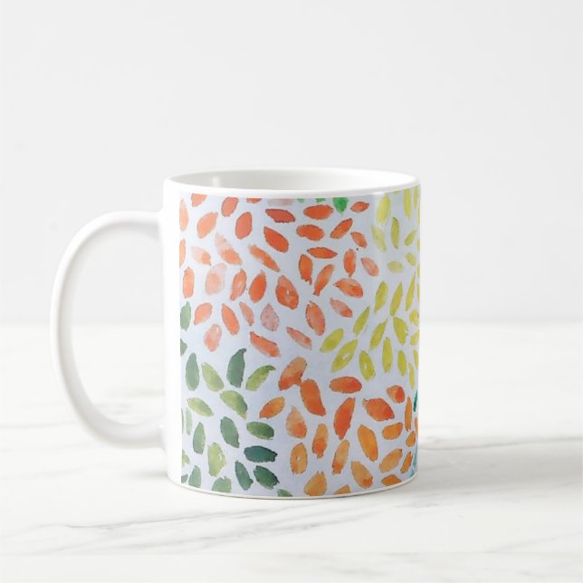 Autumn leaves coffee mug (Left)
