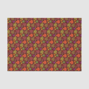 Autumn Leaves Colourful Fall Maple Leaf Pattern Tissue Paper
