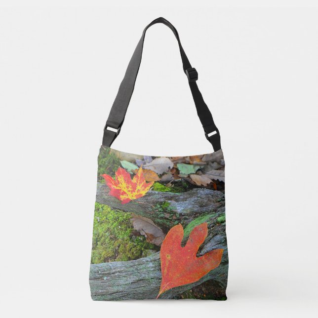 Autumn Leaves Crossbody Bag (Front)