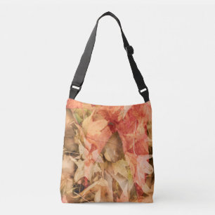 Autumn leaves crossbody bag