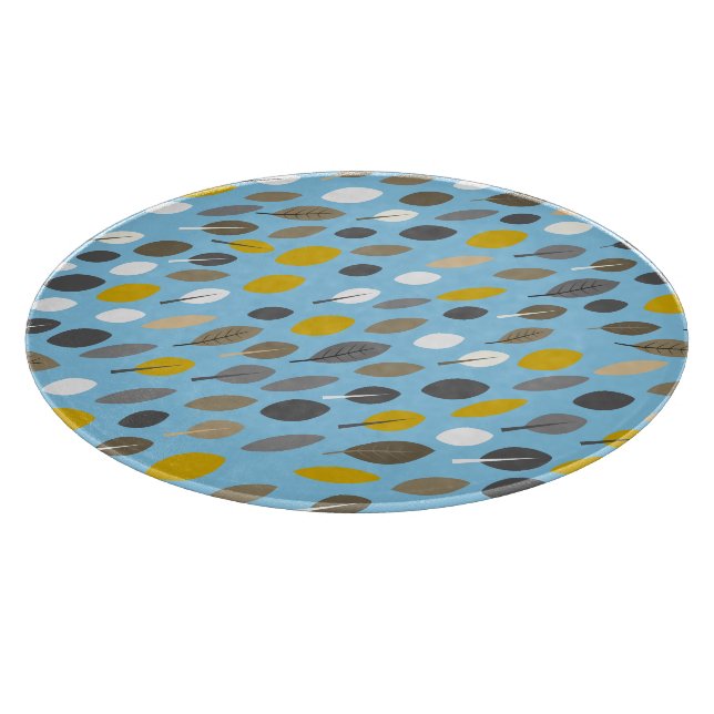 Autumn Leaves Cutting Board (Corner)