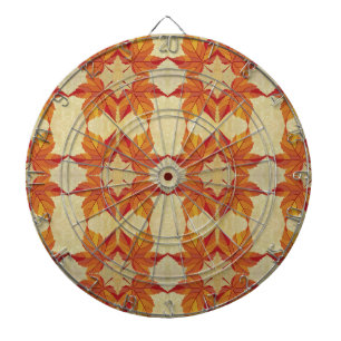 Autumn Leaves Dartboard