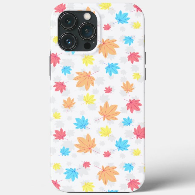 Autumn Leaves Decoration Case-Mate iPhone Case (Back)