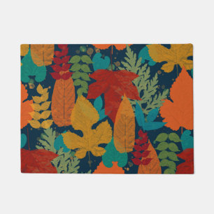 Autumn leaves doormat