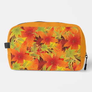 Autumn Leaves Dopp Kit