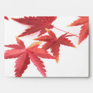 Autumn leaves envelope