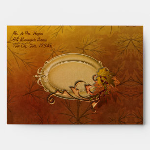 Autumn Leaves Envelope