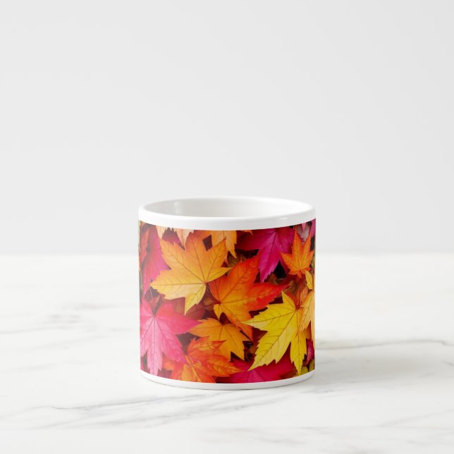 Autumn Leaves  Espresso Cup (Front)