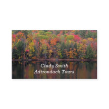 Autumn Leaves Fall Colour Scene Business Card