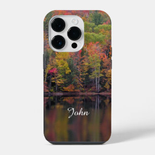 Autumn Leaves Fall Colour Scene Phone Case Vertica