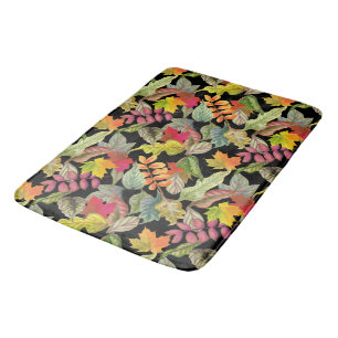 Autumn Leaves   Fall Colours Bath Mat
