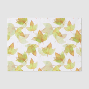 Autumn Leaves Falling, Colours of Fall Tissue Paper
