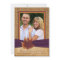 Autumn Leaves, FAUX Burlap PHOTO Wedding Invite