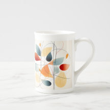 Autumn Leaves Fine China Mug