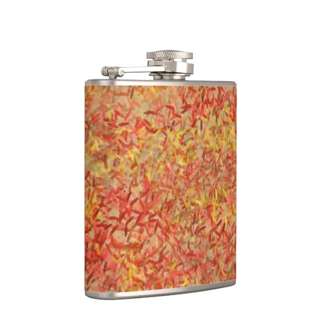 Autumn leaves hip flask (Right)