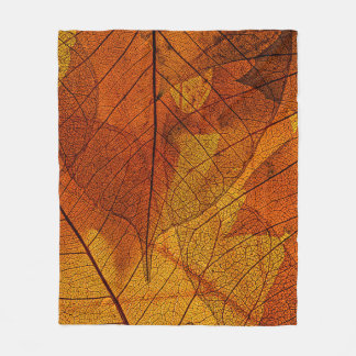 autumn leaves in the detailautumn,background,beaut fleece blanket
