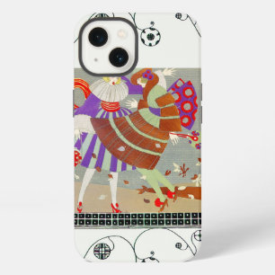 AUTUMN LEAVES IN THE WIND / FASHION COSTUME DESIGN iPhone 13 CASE