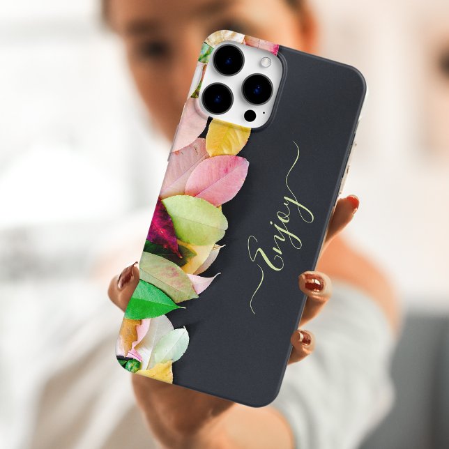 Autumn leaves isolated iphone cases (Creator Uploaded)